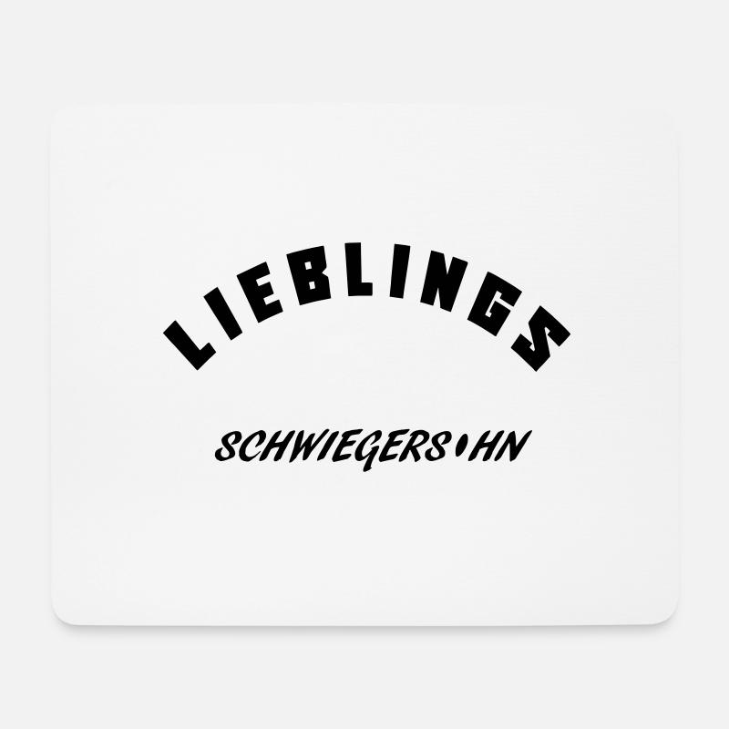 Lieblingsschwiegersohn - Mousepad (Querformat) - Weiß