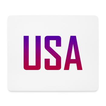 USA - Mouse Pad (horizontal) - white - Front