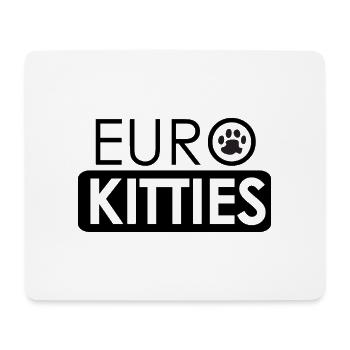 Eurokitties  - Mousepad (Querformat) - Weiß - Vorne