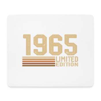 Né en 1965 anniversaire - Cadeau 1965 Vintage 1965 - Tapis de souris (format paysage) - blanc - Devant