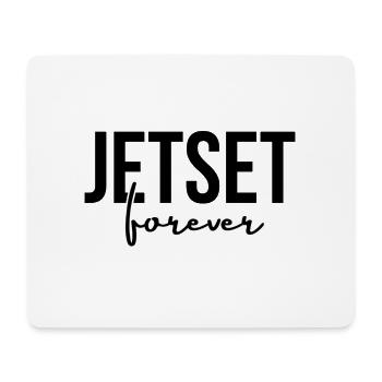 JETSET FOREVER - Mousepad (Querformat) - Weiß - Vorne