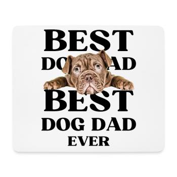 MEILLEUR PAPA CHIEN jamais I cadeau de propriétaire de chien - Tapis de souris (format paysage) - blanc - Devant