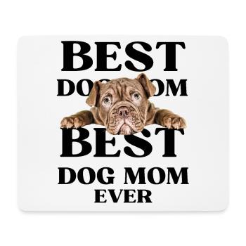 MEILLEURE MAMAN DE CHIEN jamais I cadeau de propriétaire de chien - Tapis de souris (format paysage) - blanc - Devant