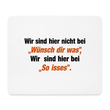 are not at wish you what life funny work - Mouse Pad (horizontal) - white - Front