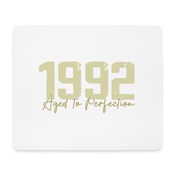 Original 1992 Retro 1992 Geburtstagsgeschenk 1992 - Mousepad (Querformat) - Weiß - Vorne