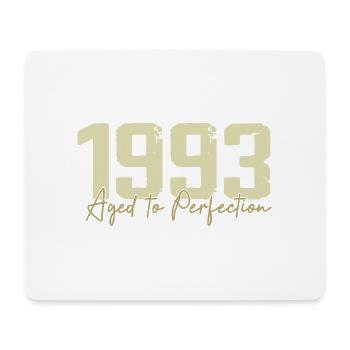 Original 1993 Rétro 1993 Cadeau d’anniversaire 1993 - Tapis de souris (format paysage) - blanc - Devant