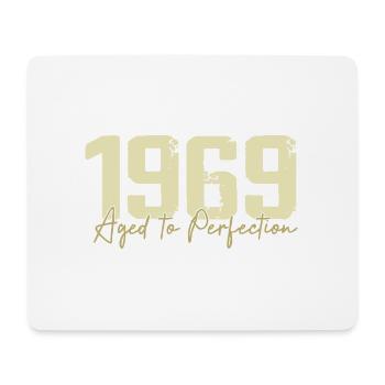 Original 1969 Rétro 1969 Cadeau d’anniversaire 1969 - Tapis de souris (format paysage) - blanc - Devant