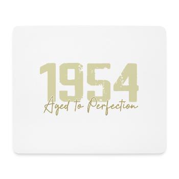 Original 1954 Retro 1954 Geburtstagsgeschenk 1954 - Mousepad (Querformat) - Weiß - Vorne