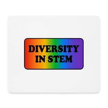Vielfalt in MINT - Mousepad (Querformat) - Weiß - Vorne