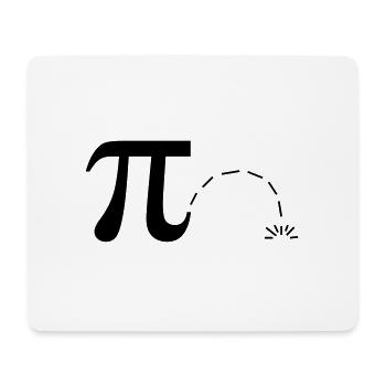 Math Pi Day Pi Pi - Tapis de souris (format paysage) - blanc - Devant