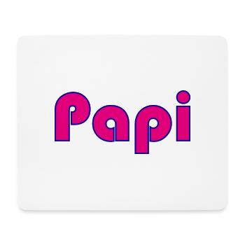 PAPY. FÊTE DES PÈRES. BONNE FÊTE PAPY. JE T'AIME. - Tapis de souris (format paysage) - blanc - Devant