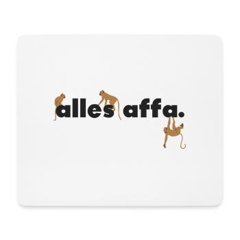 Allesaffa. - Tapis de souris (format paysage) - blanc - Devant