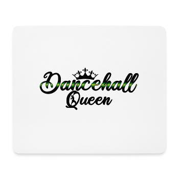 Dancehall Queen Jamaica Black - Tapis de souris (format paysage) - blanc - Devant