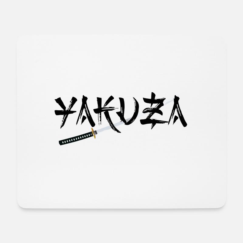 Yakuza design - Mouse Pad (horizontal) - white
