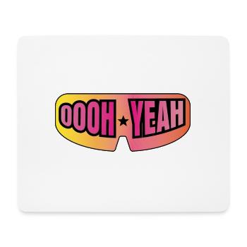 Oooh Yeah Wrestling - Mousepad (Querformat) - Weiß - Vorne
