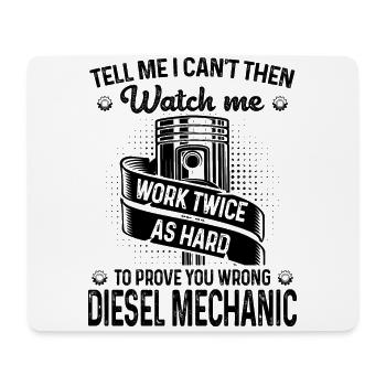 Tell Me I Can't Then Watch Me To Prove You Wrong M - Mouse Pad (horizontal) - white - Front