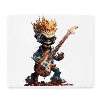 Diego der grüne Alien - Mousepad (Querformat) - Weiß - Vorne