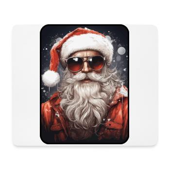 Cool Santa Claus - Mouse Pad (horizontal) - white - Front