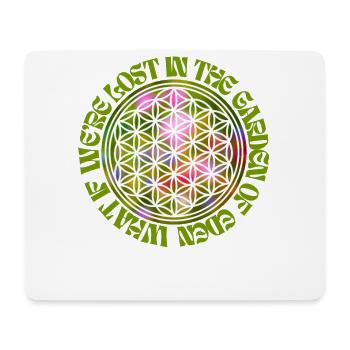 What if we re lost in the Garden of Eden - Mouse Pad (horizontal) - white - Front