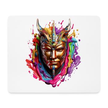Color Mask - Mousepad (Querformat) - Weiß - Vorne