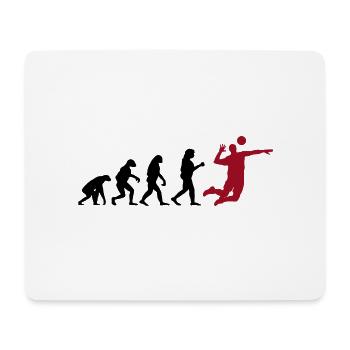 Volleyball, Volleyball player, Volleyball coach - Mouse Pad (horizontal) - white - Front