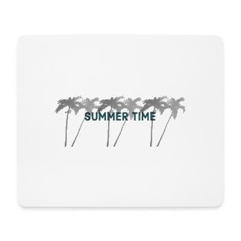 Summer time - Mousepad (Querformat) - Weiß - Vorne