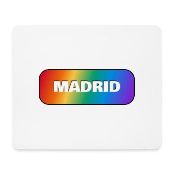 Gay Pride Madrid Espagne LGBTQ - Tapis de souris (format paysage) - blanc - Devant