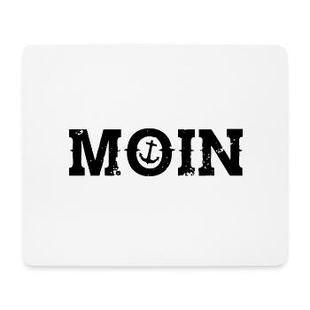 Moin Moin - Mousepad (Querformat) - Weiß - Vorne