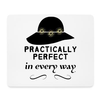Supercalifragilistichesspiralidoso - Mousepad (Querformat) - Weiß - Vorne