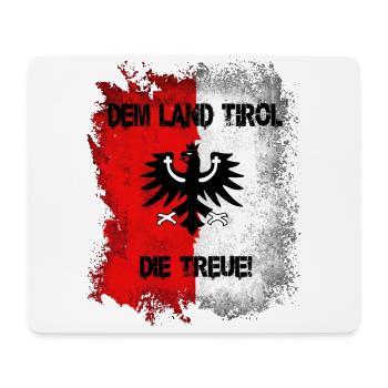 Loyalty to the state of Tyrol - Mouse Pad (horizontal) - white - Front