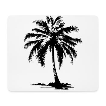 Symbole de Palm Island - Tapis de souris (format paysage) - blanc - Devant
