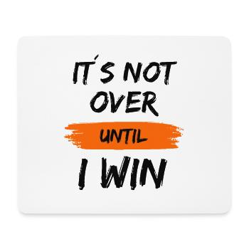 Attitude to life Challenge Self-confident - Mouse Pad (horizontal) - white - Front