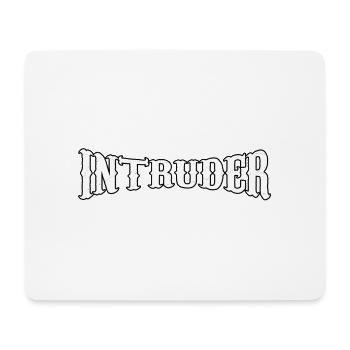 intruder hacker eindringling clan sticker computer - Mousepad (Querformat) - Weiß - Vorne