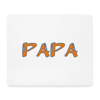 FATHER's DAY. HAPPY BIRTHDAY DAD. DAD. HAPPY BIRTHDAY. - Mouse Pad (horizontal) - white - Front