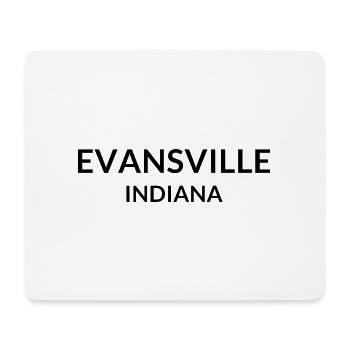 Evansville Indiana USA - Mousepad (Querformat) - Weiß - Vorne