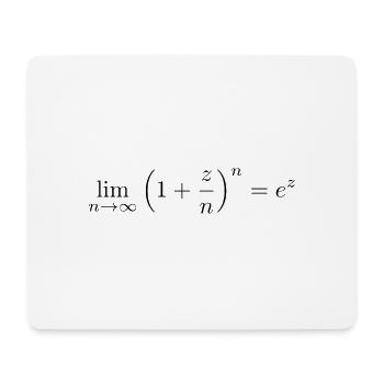 Limite e - Tapis de souris (format paysage) - blanc - Devant