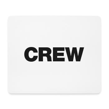 Crew - Mousepad (Querformat) - Weiß - Vorne