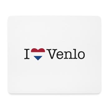I love Venlo - Mousepad (Querformat) - Weiß - Vorne