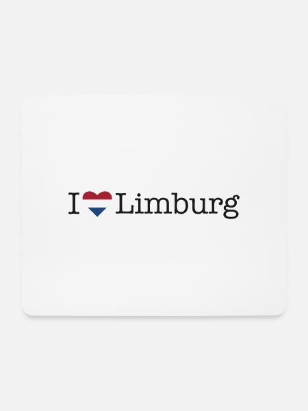 I love Limburg - Mouse Pad (horizontal) - white