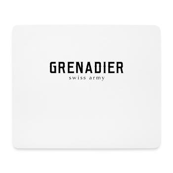 Grenadier Swiss Army - Mouse Pad (horizontal) - white - Front