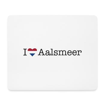 I love Aalsmeer - Mouse Pad (horizontal) - white - Front