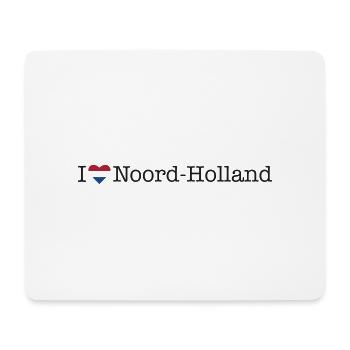J’adore Noord Holland - Tapis de souris (format paysage) - blanc - Devant