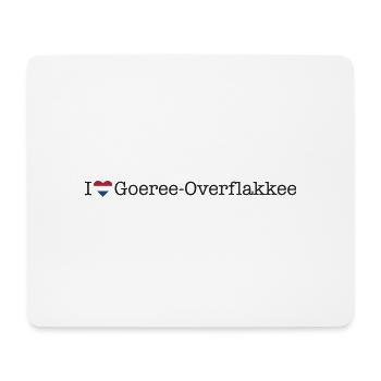 J’adore Goeree Overflakkee - Tapis de souris (format paysage) - blanc - Devant