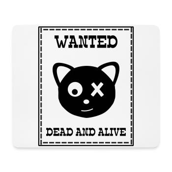 Wanted Schrödingers Katze Dead and Alive - Tapis de souris (format paysage) - blanc - Devant