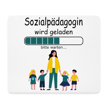 Sozialpädagogin Geschenk Abschied Ausbildung - Mousepad (Querformat) - Weiß - Vorne