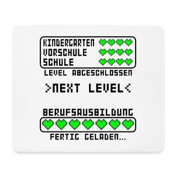 Berufsausbildung Abschluss Prüfung bestanden - Mousepad (Querformat) - Weiß - Vorne