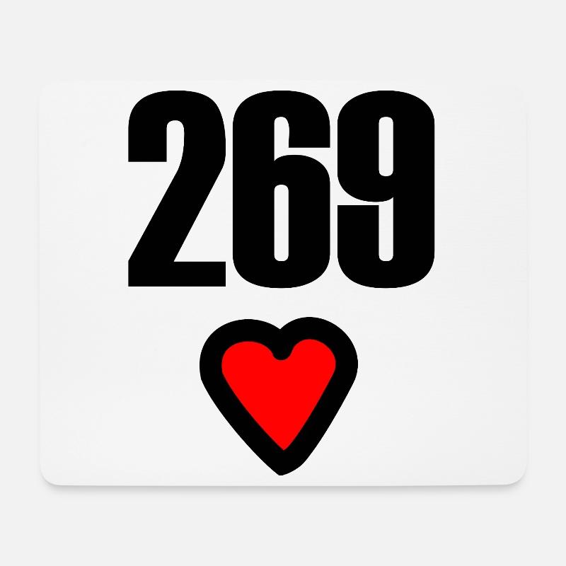Vegan 269 Ernährung - Mousepad (Querformat) - Weiß
