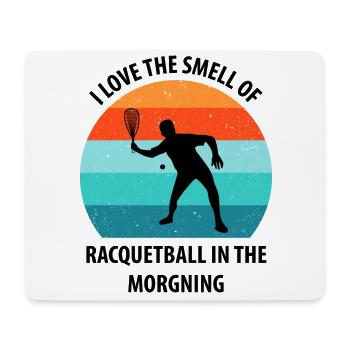 Racqueetball - Mouse Pad (horizontal) - white - Front