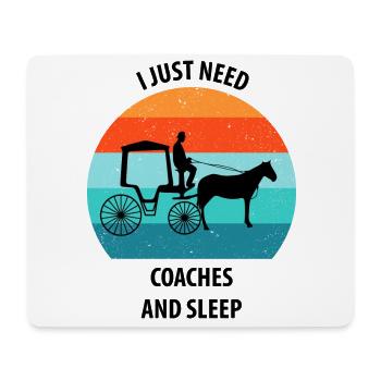 Coachman Carriage Horse-drawn carriage Carriage - Mouse Pad (horizontal) - white - Front