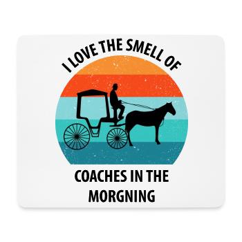Coachman Carriage Horse-drawn carriage Carriage - Mouse Pad (horizontal) - white - Front